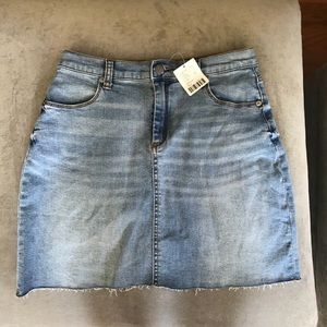 BDG Light-wash Denim Skirt